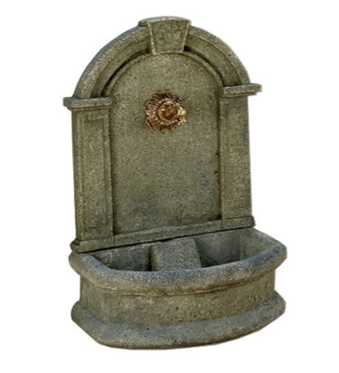 Giannini Garden Umbra Wall Outdoor Water Fountain for Spout